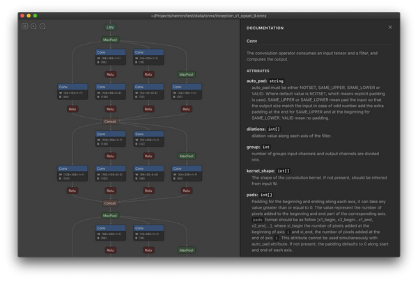 Netron: Open-source Visualizer for Deep Learning, Machine Learning, and Neural Network  Models