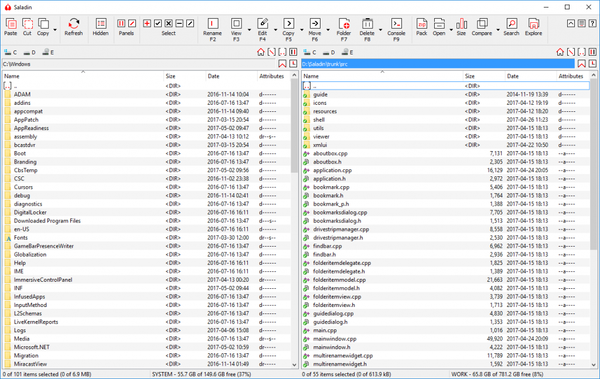 18 Free Open-source File Manager and Browser for Windows 10