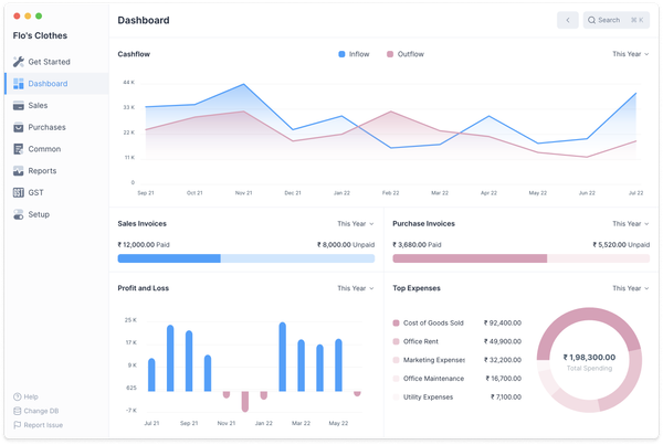 Frappe Books: A Powerful Book-keeping Software for Small Businesses and Freelancers