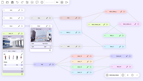 Creating Interactive Narratives Made Easy: Introducing Tuesday JS, the Open-Source Visual Novel Engine