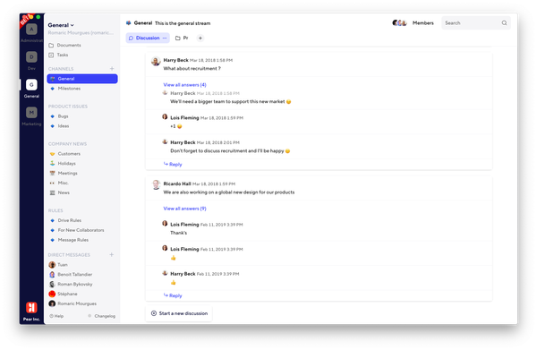 Twake is a Free Self-hosted Team Collaboration Platform