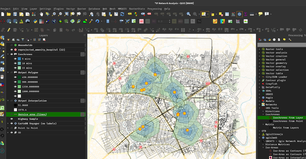 QGIS Desktop - a User-friendly Free Geographic Information System (GIS)