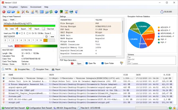 Speedcrypt is a Free File Encryptor with many Options and Powerful Algorithms for Windows