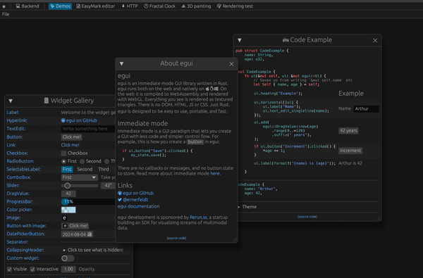 Getting Started with Egui: A Rust GUI Library