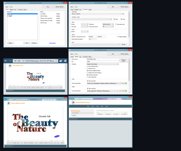 Home Media Center - Free UPnP / DLNA compatible for Windows Systems