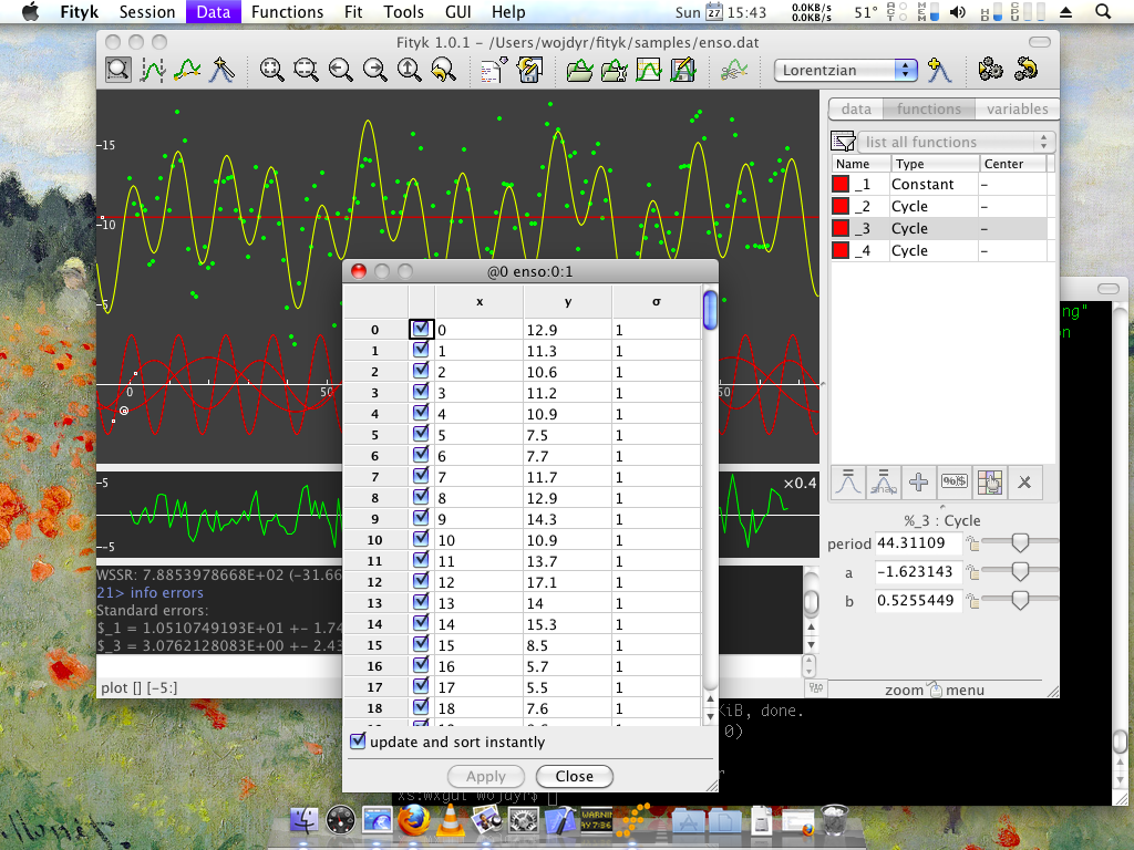 Fityk is A Multi-platform Open-source Data-analysis Package for Scientists