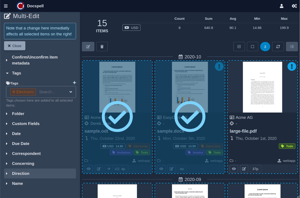 Docspell Is An Open-source Document Management System (DMS) For Individuals and Enterprises