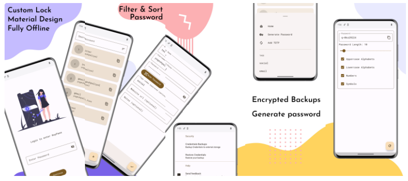 KeyPass is a Privacy-Focused Ads-free Libre Password Manager App for Android