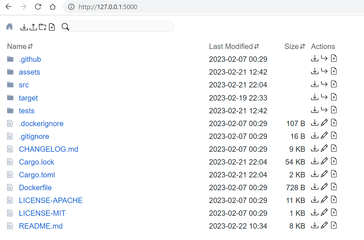 Dufs Is a free Utility File Server for Seamless File Management and Sharing