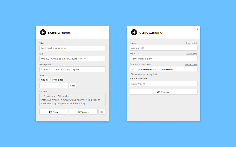 Harnessing the Power of Osmos::memo - A Browser Bookmark Manager with Full Github Backend