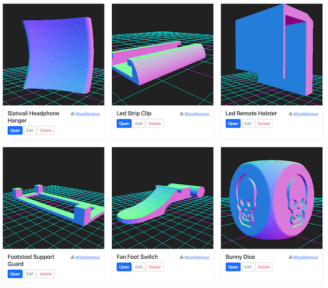 Manyfold is a Free Self-hosted App to Manage Your 3D Printing Models