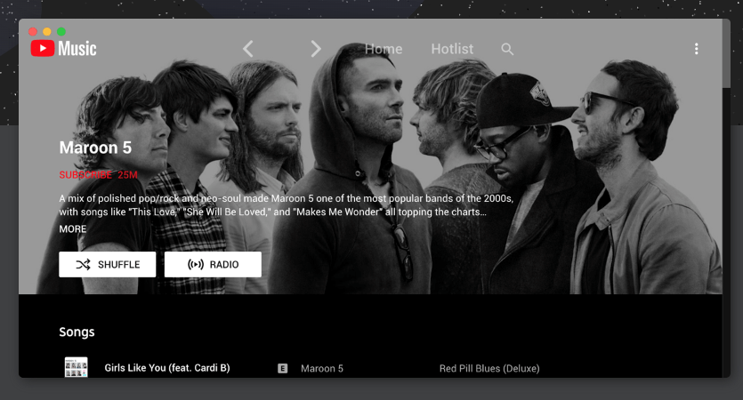 YouTube Music Desktop: A Free YouTube Music Client without Ads for Windows, Linux and macOS