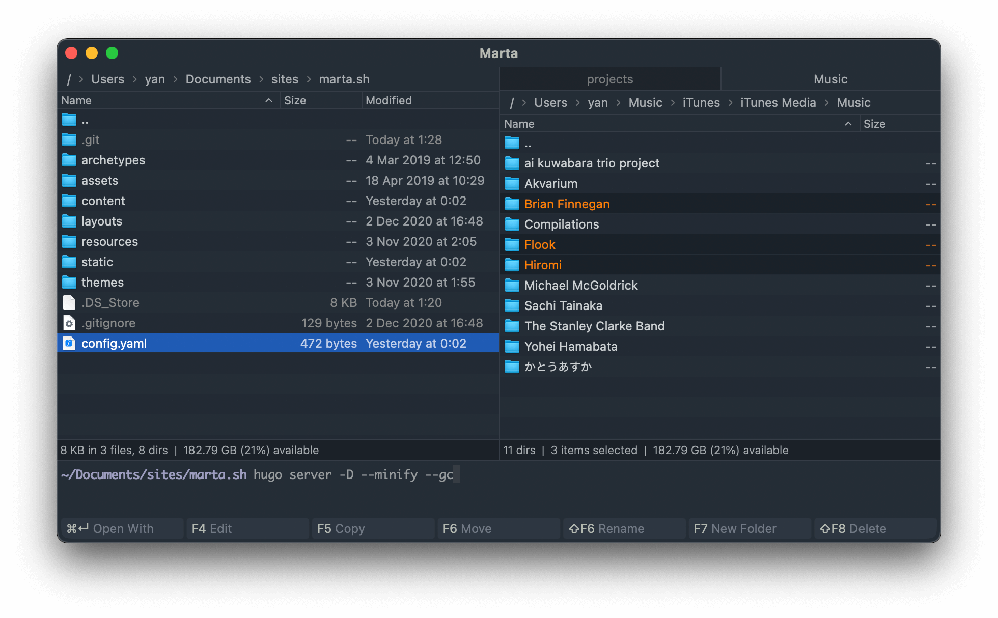 Marta is the Best Free File Manager for macOS