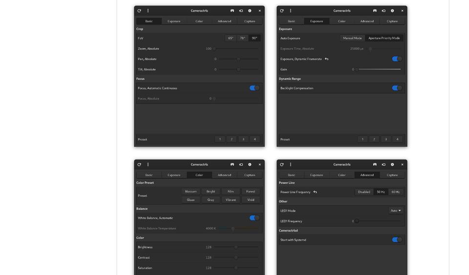 Take Control of Your Webcam on Linux with Cameractrls