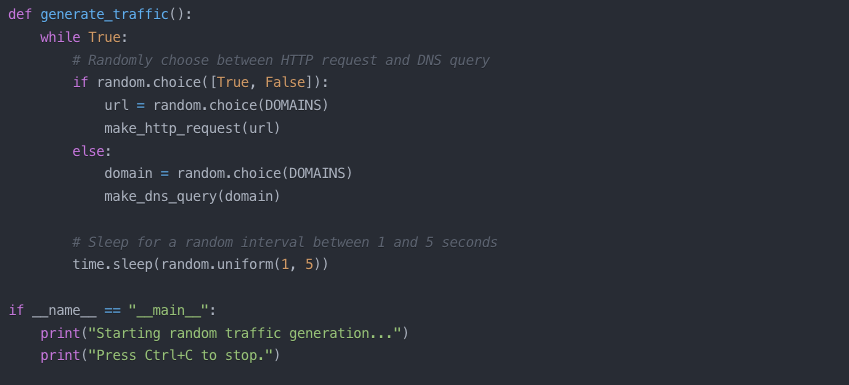 Noisy - Generate Random HTTP/ DNS Traffic noise to make your Data Unsellable