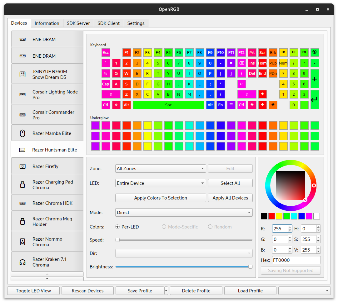 OpenRGB: The Open-Source Free App for RGB Lighting Control