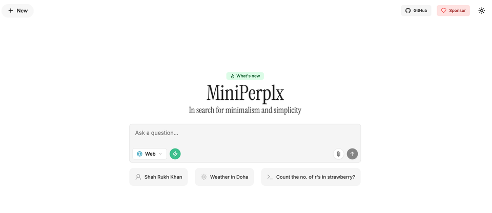 MiniPerplx: A New AI-Powered Search Engine to Challenge the Big Players?